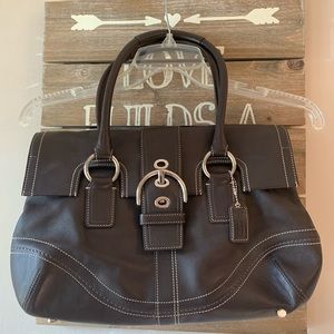 🌟COACH GENUINE LEATHER SATCHEL BAG 💼